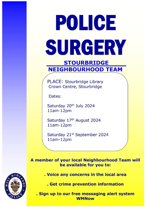 Stourbridge Library - Police Surgery